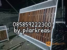 Pagar kayu minimalis sebagai pagar hunian merupakan salah satu bagian penting dalam sebuah rancangan arsitektur. Pagar Kayu Minimalis Kuat Dan Kokoh Surabaya Jualo