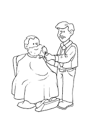 Coloriage Metiers Barbier Page 6 Sur 32 Sur Hugolescargot Com Coloring Pages People Coloring Pages Color