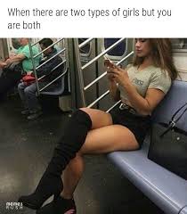 There Are Two Types Of People In This World Meme 20 Random Funny Memes Two Types Of Girls Types Of Girls Girl Humor