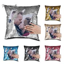 Custom throw pillows make unique and unexpected gifts. Custom Sequin Pillow Cases Top Tech