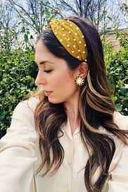 Designed On A Velvet Or Satin Knotted Headband With A Gorgeous Array Of Hand Beaded Pearl Clusters Headband Hairstyles Knotted Headband Hairstyle Knot Headband