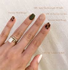 Fall Nails Tortoise Shell Nails Boho Nails Minimalist Nails Nail Trends