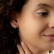 14k Solid Gold Hoop Earrings