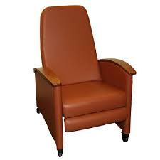 Patient Recliner Dining Room Chair Cushions Leather Chair With Ottoman Healthcare Furniture