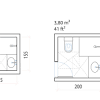 A bathroom vanity is a combination of bathroom sink(s) and storage as one total structural fixture. 1