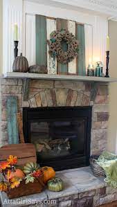 Rustic Recycled Natural Fall Fireplace Mantel Ideas Decoracion De Estilo Rustico Decoracion De Unas Decoracion Chimenea
