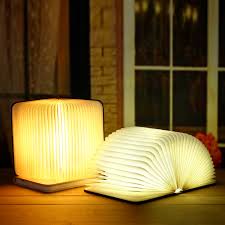 2020 New Creative Wood Foldable Pages Book Light Led Book Shape Lighting Lamp Portable Night Light Usb Rechargeable Table Lamp From Ivy Business 45 23 Dhgate Com