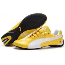 Black And Yellow Puma Shoes Puma Ferrari Future Cat Gt Men S Yellow White Black Mode Anziehen