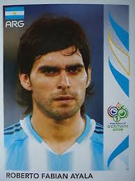 Panini 172 Roberto Fabian Ayala Argentinien FIFA WM 2006 Germany