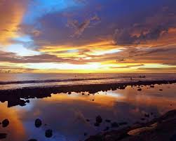 Close up golf ball and driver, player doing golf swing tee off on the green sunset evening time,. Download Wallpaper 1280x1024 Landscape Sunset Beach Sky Reflection Standard 5 4 Hd Background