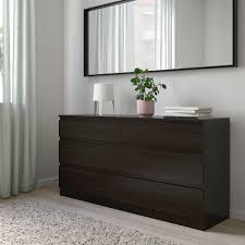 Kullen 6 Drawer Dresser Black Brown Ikea In 2020 Dresser Drawers Brown Furniture Bedroom 6 Drawer Dresser