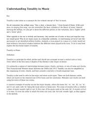 Any twelve random pitches : Understanding Tonality In Music