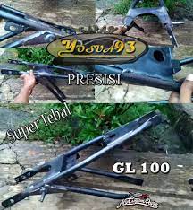 Dalam rangka peninjauan infrastruktur dan transportasi ke propinsi papua barat tgl. Rangka Belakang Rangka Buntutan Gl 100 Gl 125 Cb K5 Super Tebal Lazada Indonesia