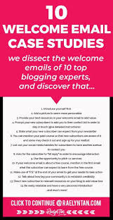 10 Welcome Email Examples From Top Blogging Experts Email Marketing Examples Email Marketing Strategy Email Marketing