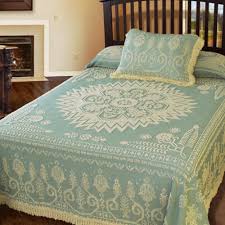 Historic charleston king charles bedding coverlet bedspread, luxurious, embossed, matelasse, 100% cotton, queen, ivory 4.6 out of 5 stars 91 $122.13 $ 122. Spirit Of America Bedspread Bates Mill Store