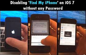 Disabling Find My Iphone On Ios 7 Without Any Password Ios 7 Iphone Iphone Ios 7