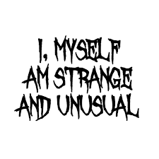 Strange videos that defy logical explanation. Sp 00502 I Myself Am Strange And Unusual Halloween Beetle Ju Beetlejuice Tattoo Beetlejuice Halloween Tattoos