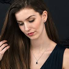 Diamond Treats 925 Sterling Silver Earrings for Women with Blue Cubic  Zirconia Stones, Sapphire Blue Earrings for Women, Sterling Silver Dangle  Earrings for Women, Sapphire Blue Teardrop Earrings: Buy Online at Best