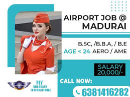 Airport Job @ Madurai Call Now :6381416282