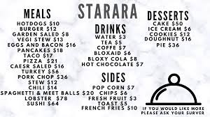 Pick from our smoothies menu today! Welcome To Bloxburg Menu By Mayaraewilliams8 On Deviantart