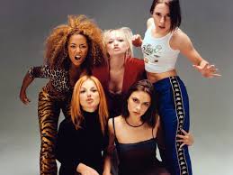 Beauty Ideal 90s 1990s Pop Stars Spice Girls Girl Group Icon Fashion Photography Millenial Scary Spice Bab Spice Girls 90s Fashion Trending 90s Fashion