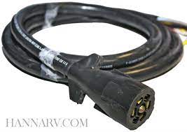 It's crucial to diagnose a trailer wiring problem early. 7 Pole Rv Style Trailer Wiring Harness 8 Foot Trailer End Tc67 003 Hanna Trailer Supply