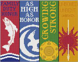 Martell sigil pattern by heather zaccaro. Game Of Thrones Bookmarks Cross Stitch Patterns 2 By Black Lupin On Deviantart