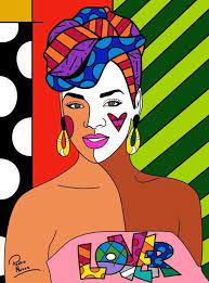 britto art romero coloriage loup