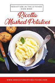 Are You Looking For A New Way To Make Mashed Potatoes These Ricotta Mashed Potatoes Has The Touch Of Ricotta And Bit Of Mashed Potatoes Recipes Potato Recipes