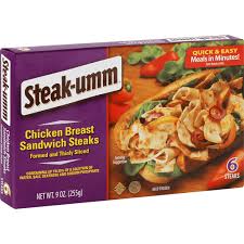 Try broiling popular steakhouse cuts, like rib add roasted potatoes or veggies, and you've got yourself a dinner reminiscent of your favorite steakhouse. Steak Umm Chicken Breast Sandwich Steaks 6 Ct Buehler S