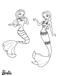 Free printable barbie thumbelina coloring pages. Barbie Mermaid Coloring Pages Best Coloring Pages For Kids