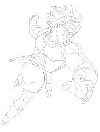 Dragon ball z bardock drawing. Lineart Bardock Ssj By El Maky Z On Deviantart