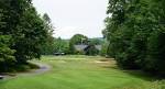 Green at Tunxis Country Club in Farmington, Connecticut, USA ...