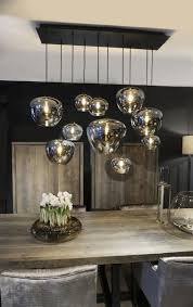 hanglamp sphere metallic smoke bulbs 10x mondgeblazen s m en l verlichting collectie verlichting moderne woning eetkamer lamp design eetkamer verlichting