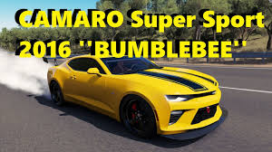 Chevrolet camaro 1967 camaro ss camaro 2016 transformers bumblebee transformers age custom muscle cars barrett jackson auction sweet cars collector cars. Camaro Bumblebee Super Sport 2016 Drift Build Youtube