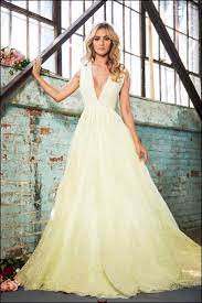 Wedding Dresses With Yellow Accents Yellow Wedding Dress Green Wedding Dresses High Fashion Wedding Dress
