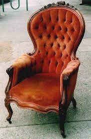 A game ready leather armchair. Victorian Chair Victorian Chair Victorian Furniture Furniture