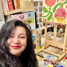 Auction for Acrylic Artwork The Dog Days of Summer by Jodi Ohl