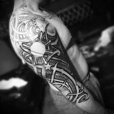 Top 71 Filipino Tribal Tattoo Ideas 2021 Inspiration Guide Half Sleeve Tattoo Tribal Tattoos Tribal Tattoo Designs
