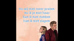Jaap en Pommelien | Nu wij niet meer praten (Lyrics) - YouTube