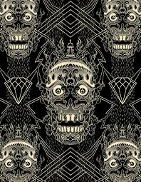 The use of patterns can speed up applying photoshop patterns using three different methods. Photoshop Tutorial Design A Decorative Skull Themed Repeating Pattern Digital Arts
