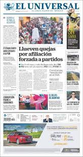 Noticias zcash de hoy (28.04.2021) 0. Portada De El Universal Mexico El Universal Mexico El Universal Periodico De Mexico
