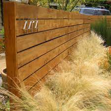 Different colours and sizes for the kitchen bathroom office and all living spaces. Horizontal Slat Fence Houzz