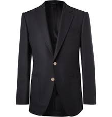 Masculine perfection impeccably tailored and nipped in the waistline for a masculine silhouette no one else comes close to creating! Tom Ford Midnight Blue O Connor Slim Fit Wool And Mohair Blend Hopsack Blazer Navy Tom Ford