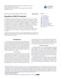 Installing the demo session the digi 001 system includes two demo sessions, sound check, which you can use to verify that your system is. Pdf Expedition 372b 375 Methods