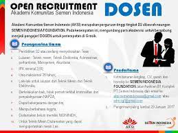 We did not find results for: Lowongan Kerja Dosen Akademi Komunitas Semen Indonesia Aksi 2017 Lowongan Dosen