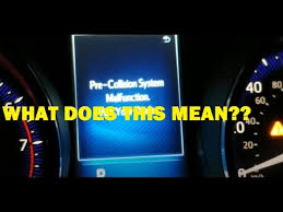 Toyota Pre Collision System Failure Ideas Of What Might Be The Problem English Espanol Youtube