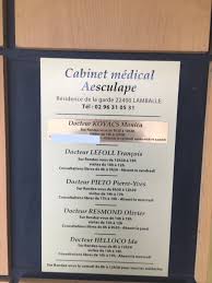 Prêt de documents ou consultation sur place : Dr Olivier Resmond Medecin Generaliste A Lamballe