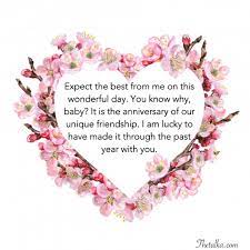 Heart Touching Anniversary Messages For Girlfriend