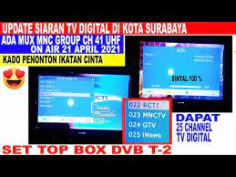 Daftar siaran tv digital di berbagai kota 2021. Update Siaran Tv Digital Area Subang Sudah 29 Chanel Termasuk Mnc Group Scan Ulang Tv Digital Yukle Update Siaran Tv Digital Area Subang Sudah 29 Chanel Termasuk Mnc Group Scan